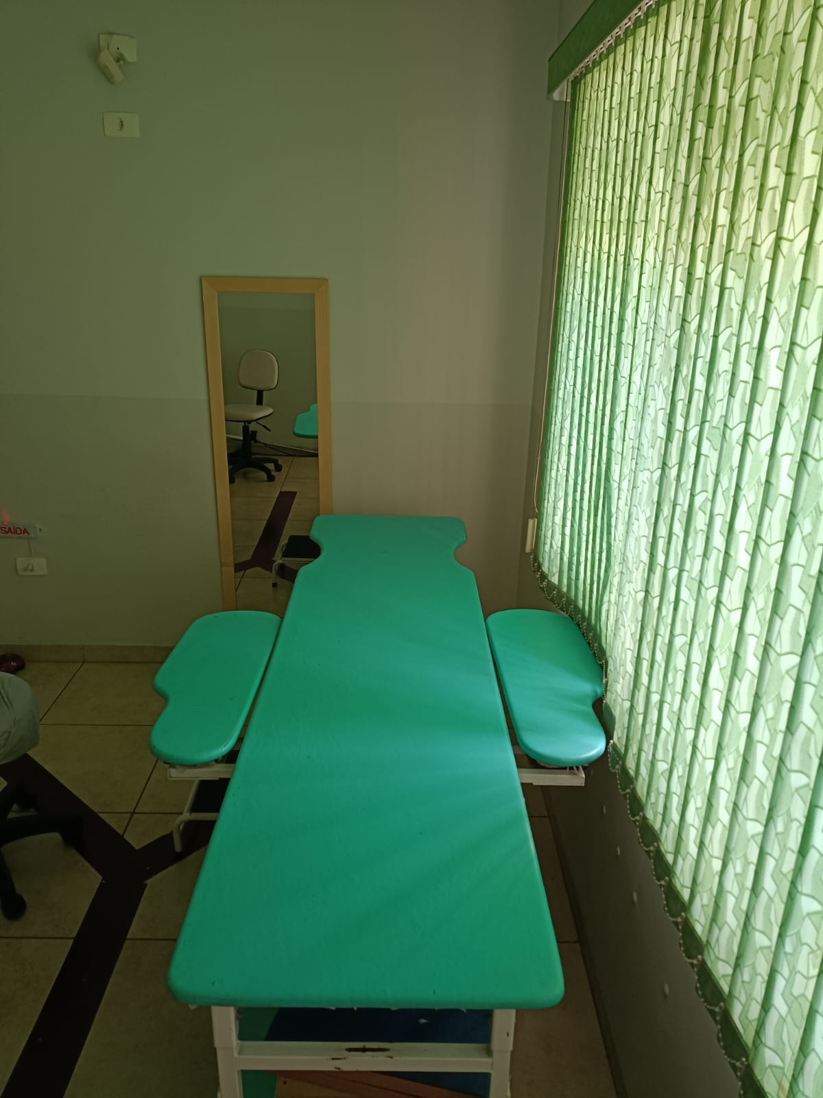 Sala de RPG da All Care Fisioterapia